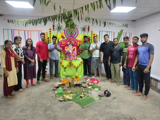 Sri Ganesh Puja celebration